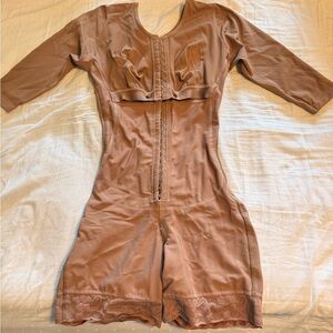 Seamless Brown Shapewear Bodysuit